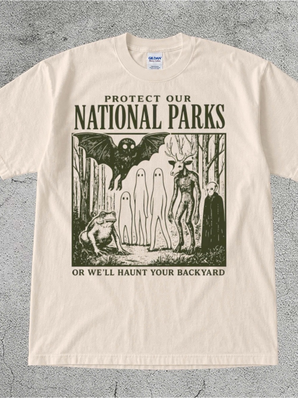 “Protect Our National Parks" Cream T-Shirt